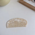 Checkered Half-Moon Combs - DippedShop Wholesale - #5283