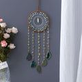 Stylish Moon Spiral Crystal Tassel Suncatchers MK2CZAS6H7HLS51
