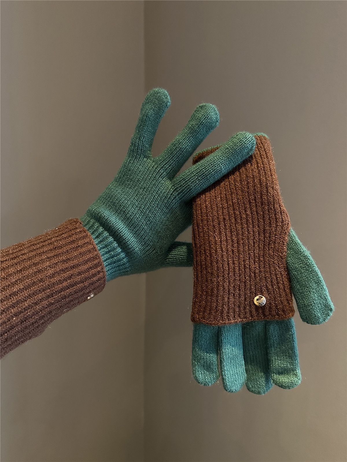Touchscreen Thermal Knit Gloves - DippedShop Wholesale - #2499