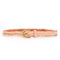 Fashion Handmade Woven Adjustable Leather Belt 6W6JBT177