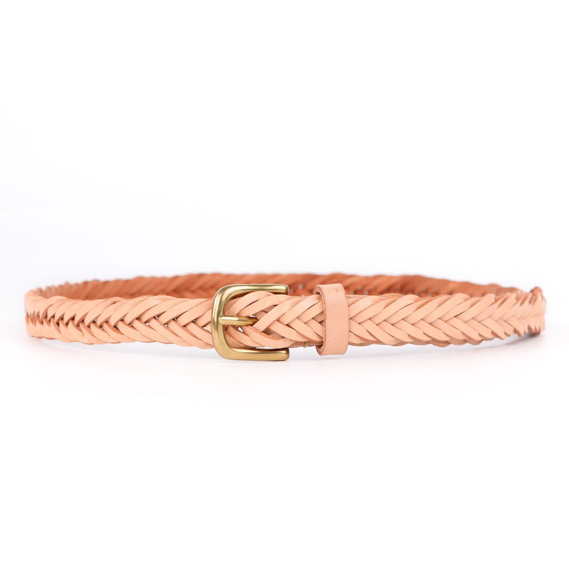Fashion Handmade Woven Adjustable Leather Belt 6W6JBT177