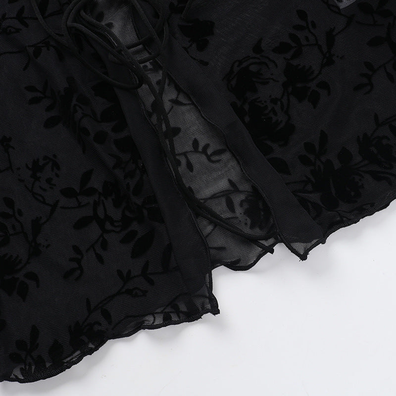 Elegant Ruffled Chiffon Blouse - DippedShop Wholesale - #9171