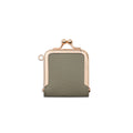 Mini Solid Color Twist Lock Coin Purse 6S10BWB143