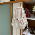 Minimalist Solid Color Nylon Sport Backpack 6S10BBG1437