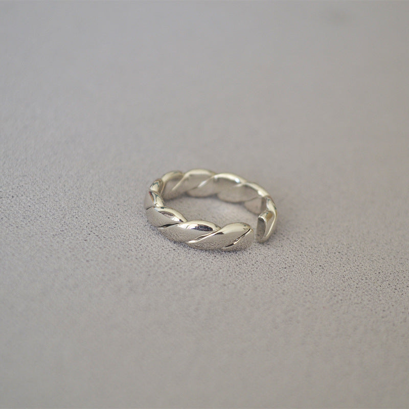 Twisted Open Ring - DippedShop Wholesale - #7379