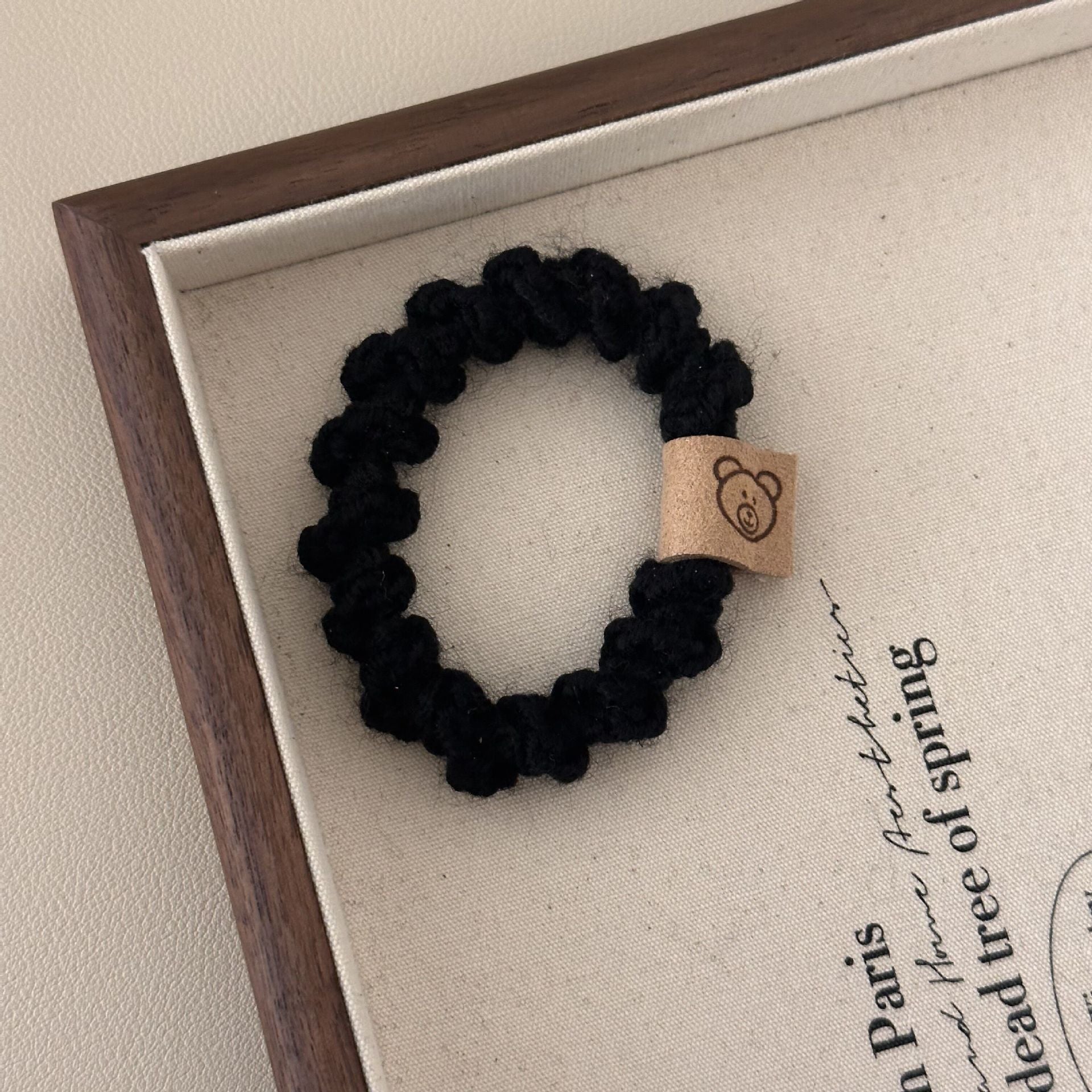 Woven Elastic Hair Tie - DippedShop Wholesale - #4147