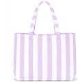 Simple Color Block Striped Shoulder Bag 6W10BBG2358
