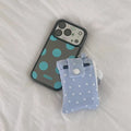 Mini Star Print Quilted Coin Purse Wallet 6S10BWB151