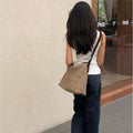 Vintage Hand-Woven Hollow Crossbody Bag MK2BCR6W10BBG19