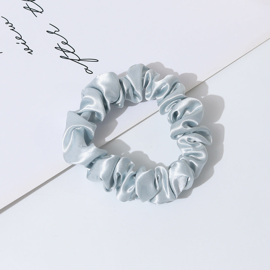 Simple Solid Color Ruffled Hair Scrunchies 6W6HSR332