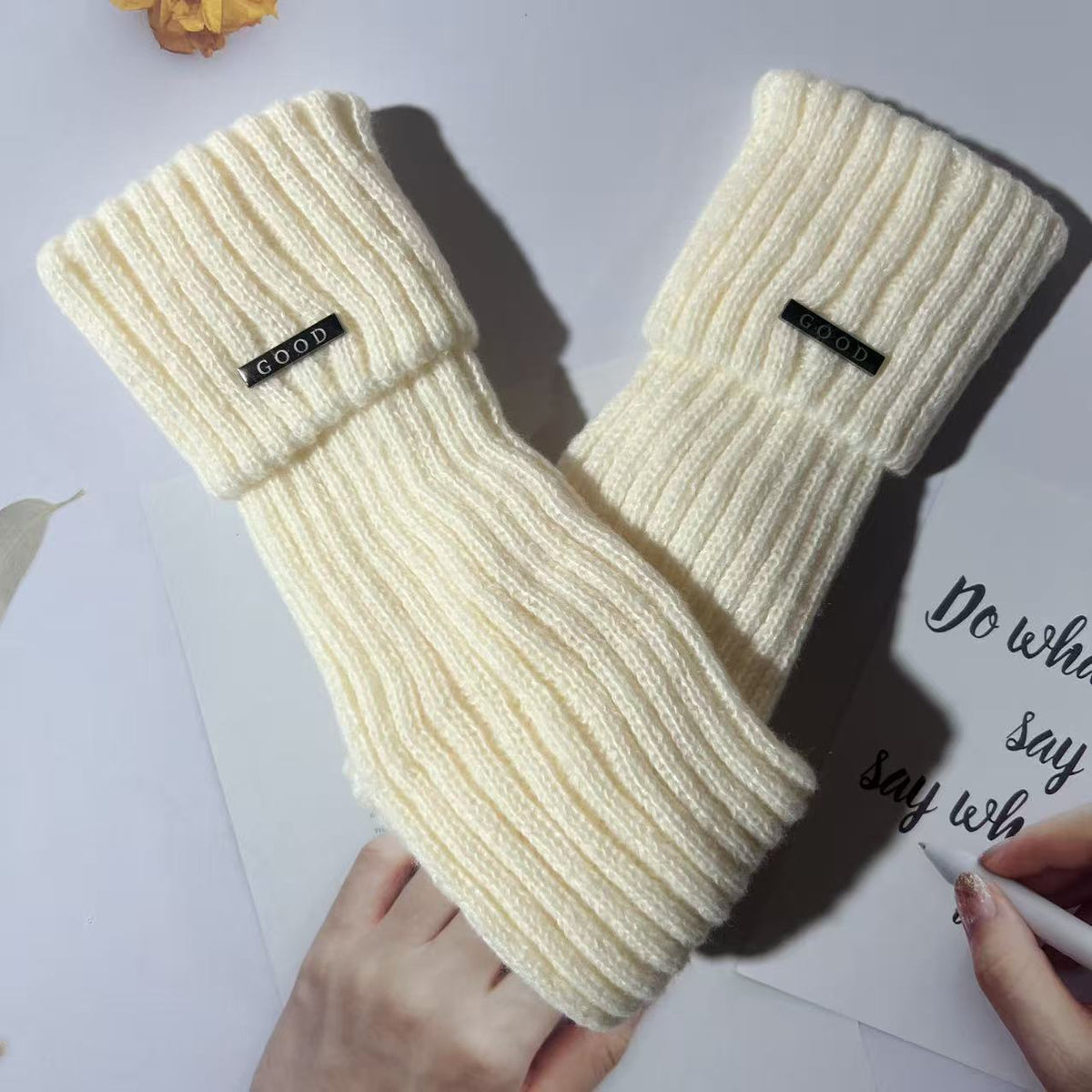 Twist Thick Stockings - DippedShop Wholesale - #9427