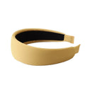 Minimalist Solid Color Rib Texture Wide Headband MK2SPM6W6HBD16