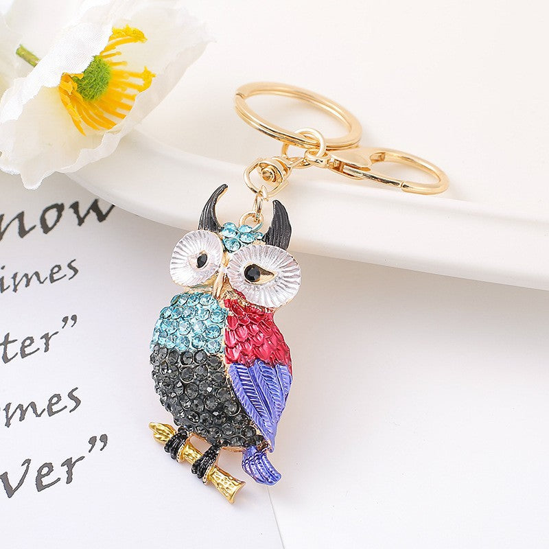 Owl Pendant Bag Charm - DippedShop Wholesale - #7635