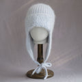 Sweet Solid Angora Trapper Knit Beanie 6W6HAT697