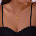 Simple Halloween Pumpkin Ghost Choker Necklace 6W6JNC613