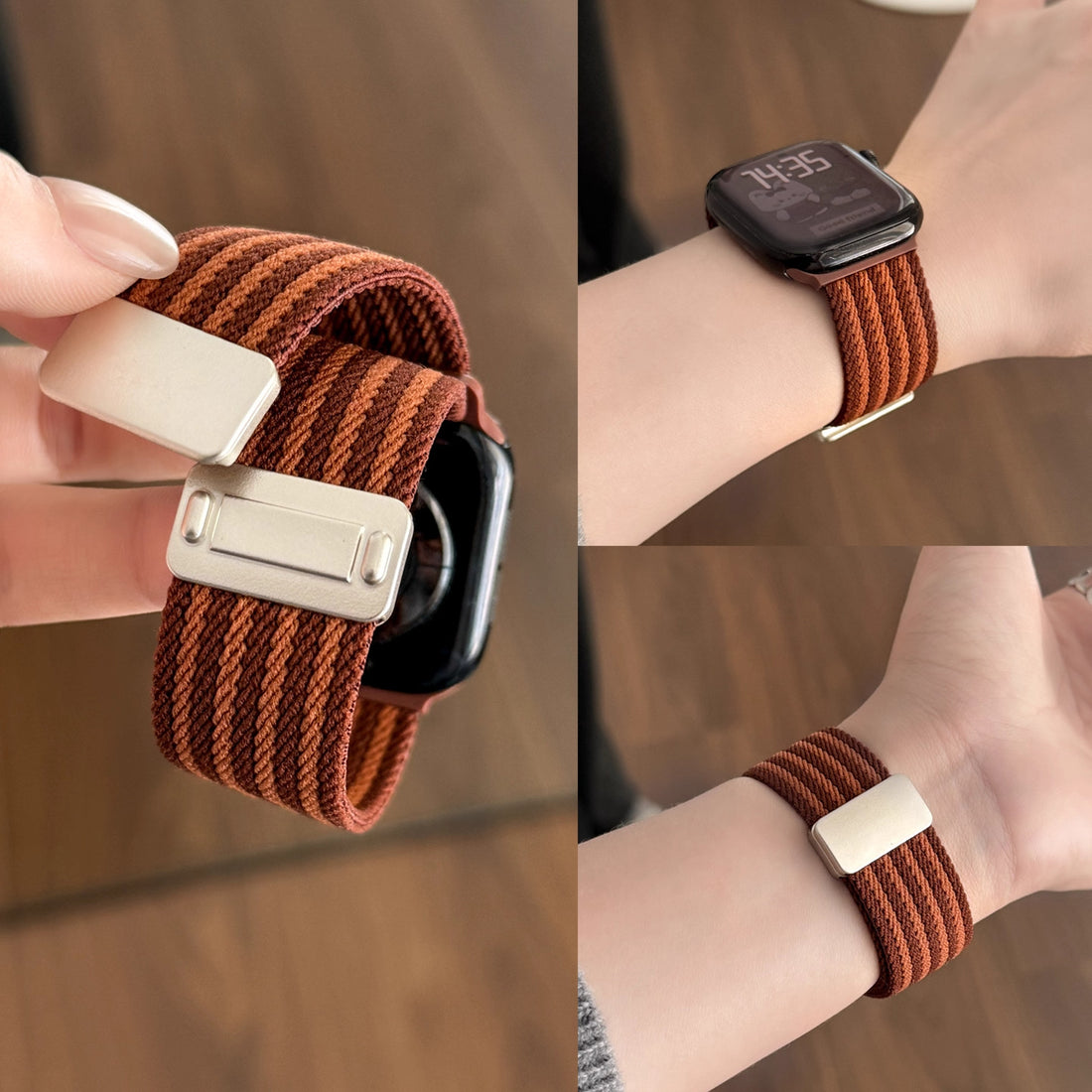 Nylon Weave Magnetic Watch Band - DippedShop Wholesale - #6819