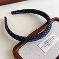 Vintage Plaid Print No-Slip Headband 6W6HBD405