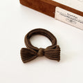 Minimalist Solid Color Bowknot Hair Tie MK2BW6W6HHT04