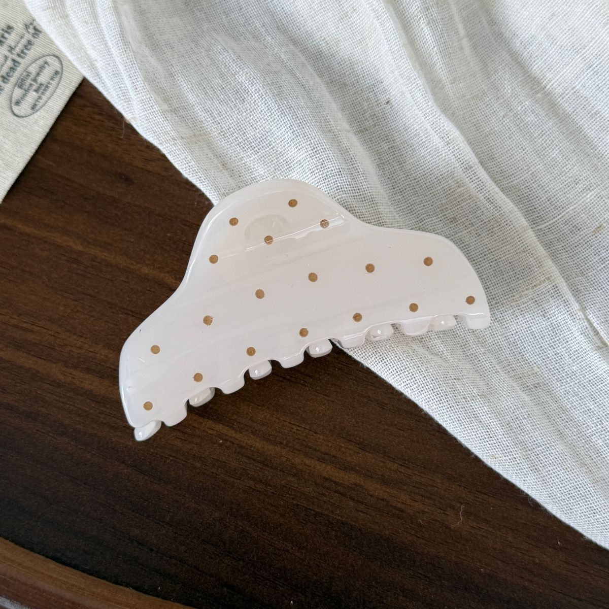 Minimalist Polka Dots Versatile Hair Claw 8AS6HCP303L