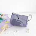 Cylindrical Mesh Solid Color Hollow Shoulder Bag 8CW6BBG470L