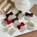 Acetate Bow Insert Comb Hair Clip MK2MBEP6W6HPN05