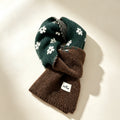 Floral Print Knit Scarf - DippedShop Wholesale - #4851