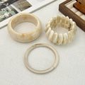 Vintage Cream Marble Bracelet - DippedShop Wholesale - #7571