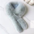 Faux Fur Collar Scarf - DippedShop Wholesale - #8307