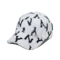 Vintage Leopard Print Faux Fur Baseball Cap 6W6HAT820