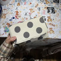Cute Color Block Polka Dots Portable Makeup Bag MK2BW6S10BOB81