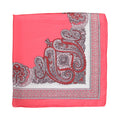 Cashew Print Silk Scarf - DippedShop Wholesale - #7827