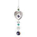 Angel Wing Crystal Ball Hanging Suncatchers MK2CZAS6H7HLS65
