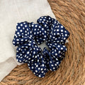 Vintage Polka Dots Print Elastic Scrunchies 6W6HSR335