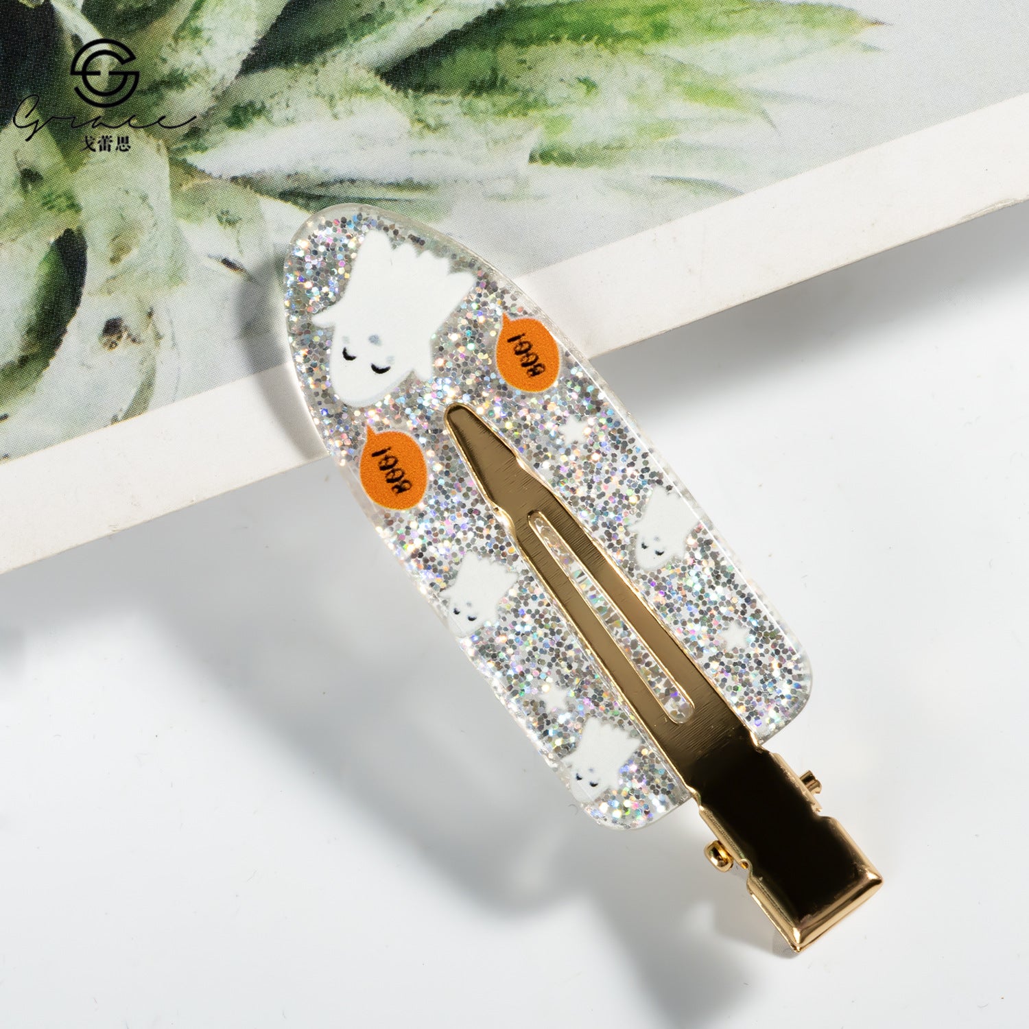 Cute Spider Pumpkin Ghost Duckbill Hair Clip 6W6HCP1317