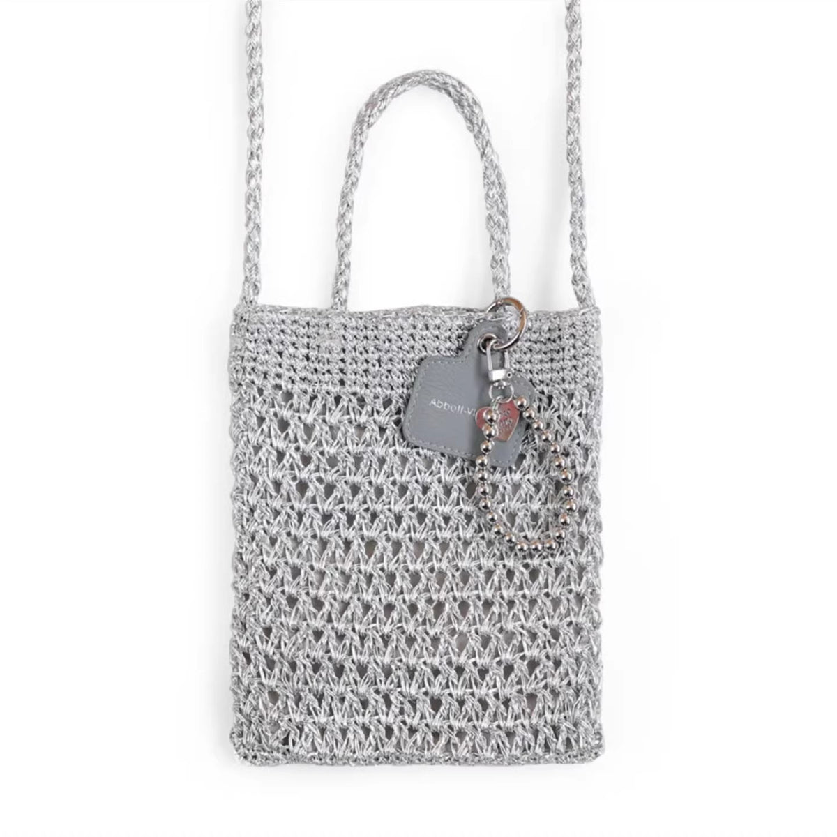 Hand Crochet Crossbody Bag - DippedShop Wholesale - #2195
