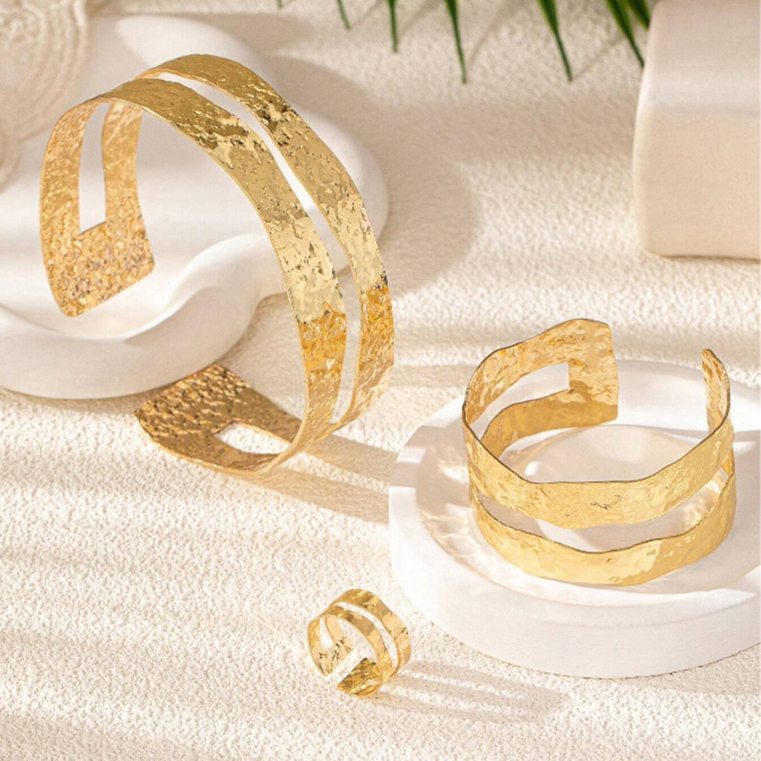 Irregular Simple Bracelet Set Arm Cuff DPJAC5