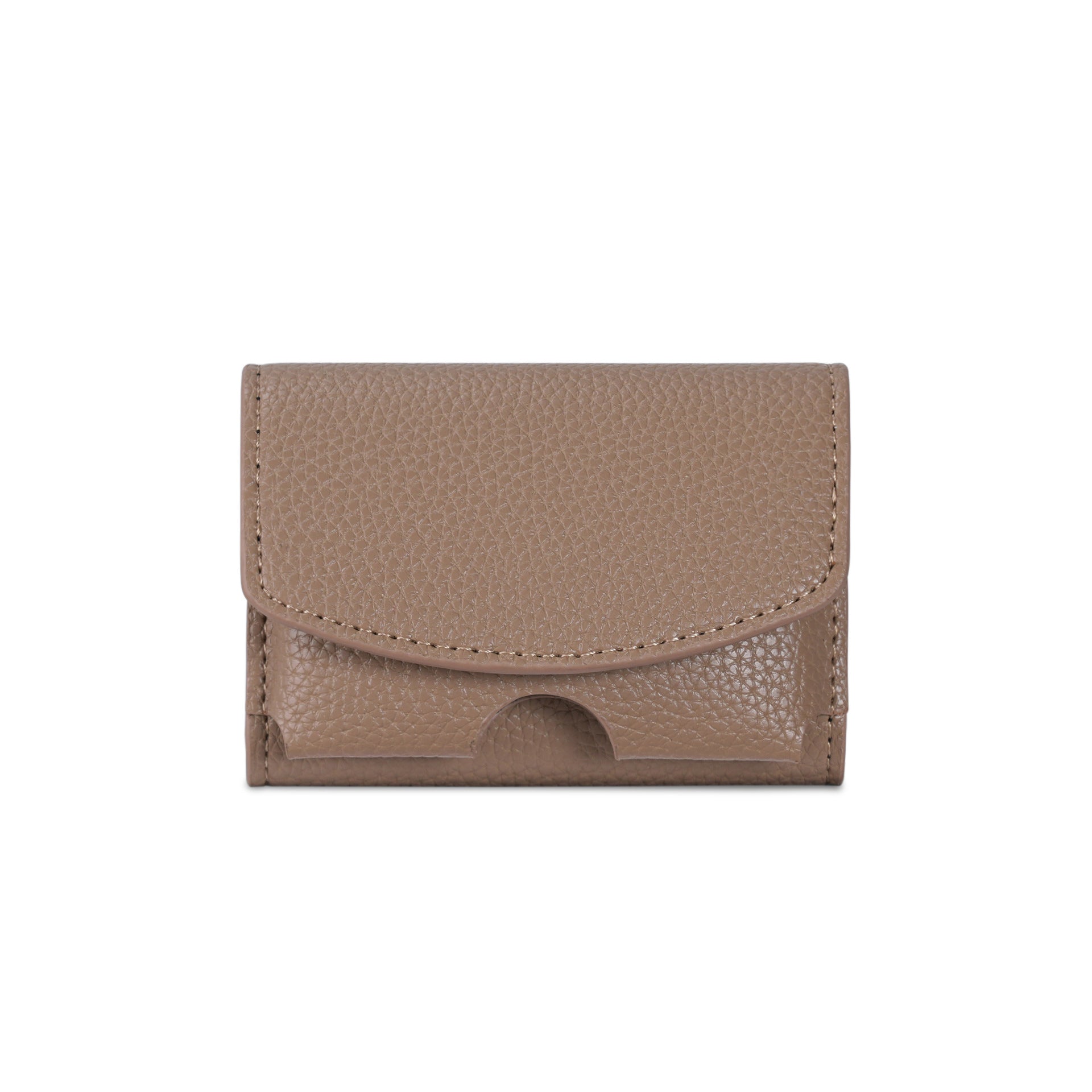 Minimalist Solid Color PU Coin Purse Wallet 6S10BWB144