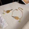 Simple Gold Plated Tennis Racket Charm Bacelet 6W6JBR382