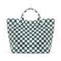 Minimalist Color Block Striped Portable Tote Bag MK2BLW6W10BBG585