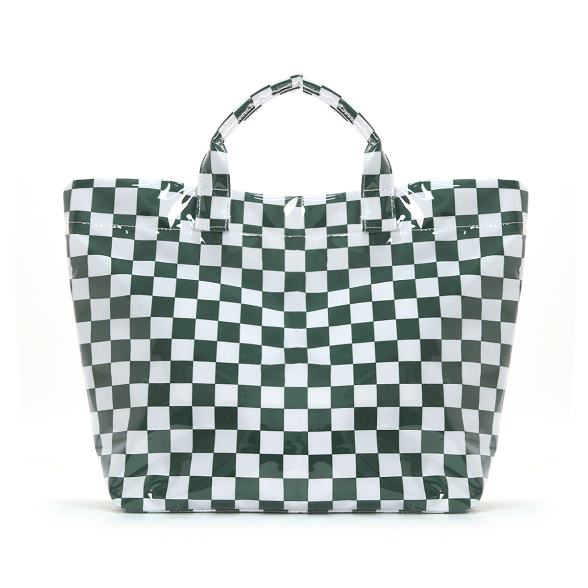 Minimalist Color Block Striped Portable Tote Bag MK2BLW6W10BBG585