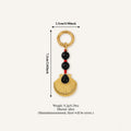 Beaded Rope Braided Boot Pendant Keychain Bag Charm 6W10BBC344