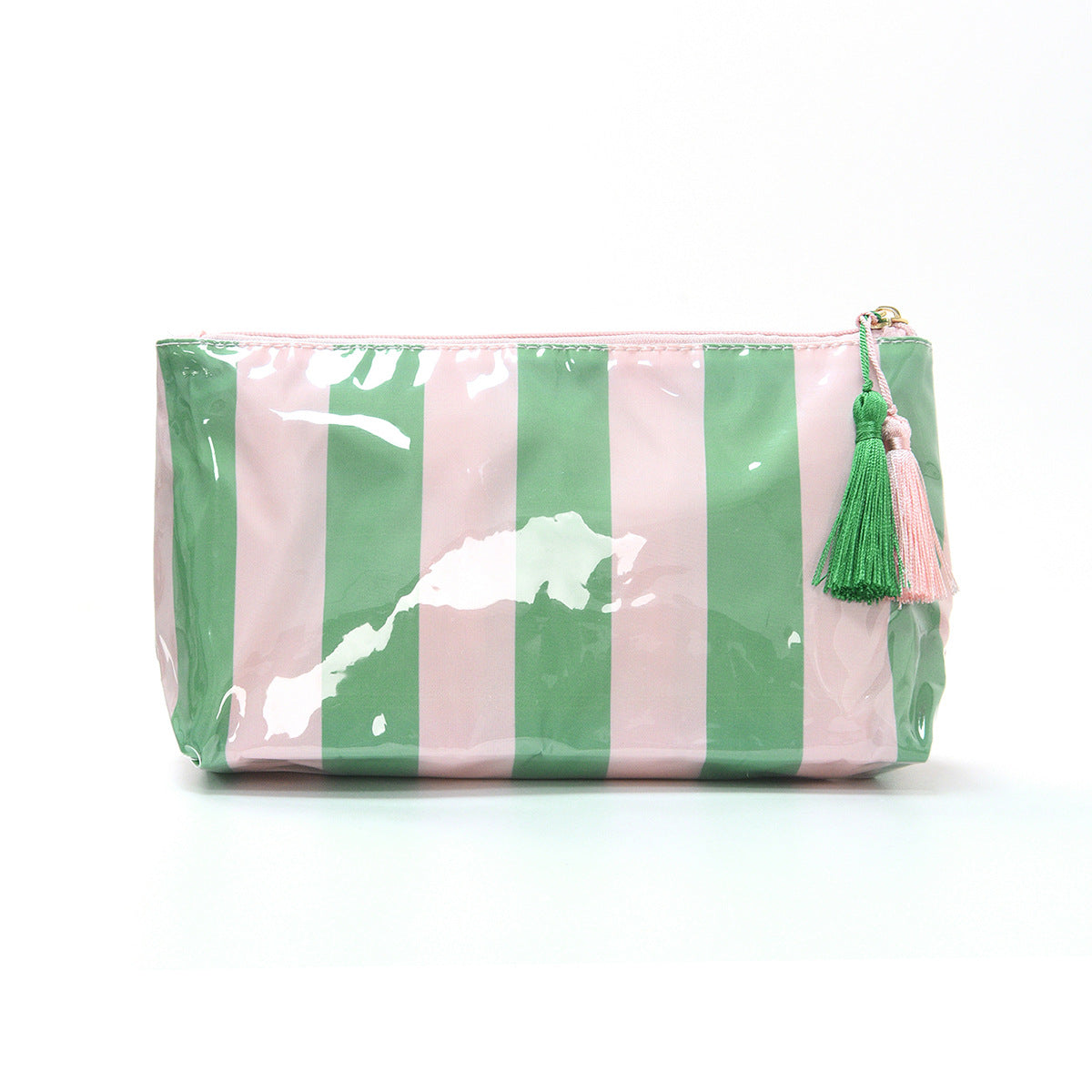 Colorful Checkerboard Waterproof PVC Cosmetic Bag MK2BLW6C5CO23