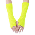 Long Fingerless Arm Warmers - DippedShop Wholesale - #7475
