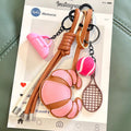 Chic Croissant Star Pendant Keychain Bag Charm 6W10BBC352
