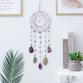 Stylish Moon Spiral Crystal Tassel Suncatchers MK2CZAS6H7HLS51
