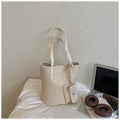Fashion Woven Large Capacity Bucket - DippedShop Wholesale - #2435