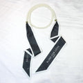 Elegant Floral Print Pearl Scarf Skinny Heanband MK2BW6W6HBD121