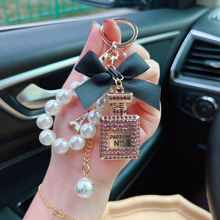 Perfume Bottle Bag Charm - DippedShop Wholesale - #8131