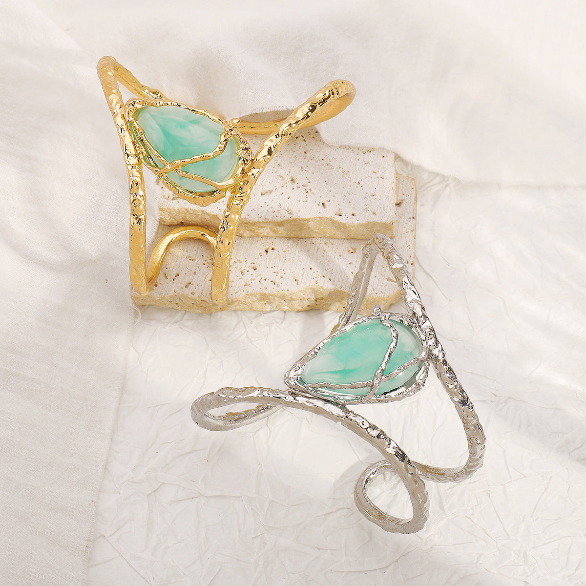 Geometric Teardrop Dangle Earrings - DippedShop Wholesale - #1139