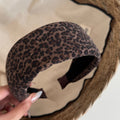 Leopard Print Wide Headband - DippedShop Wholesale - #6915